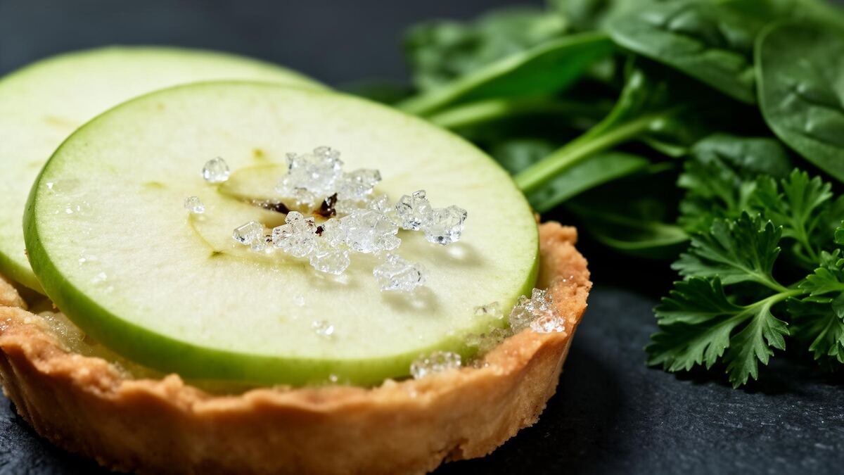Pomme verte, épinards et persil : sources de malate