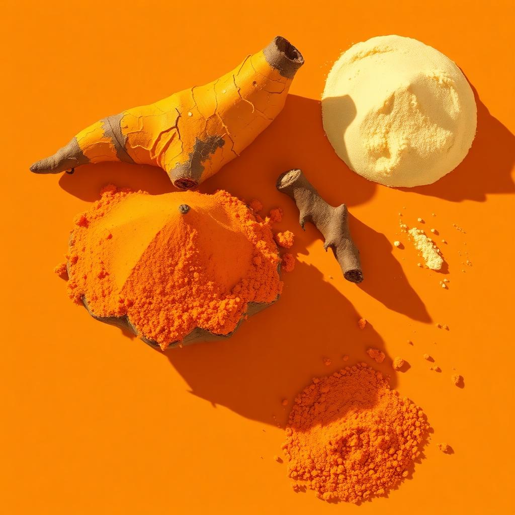 Illustration éditoriale : Curcuma