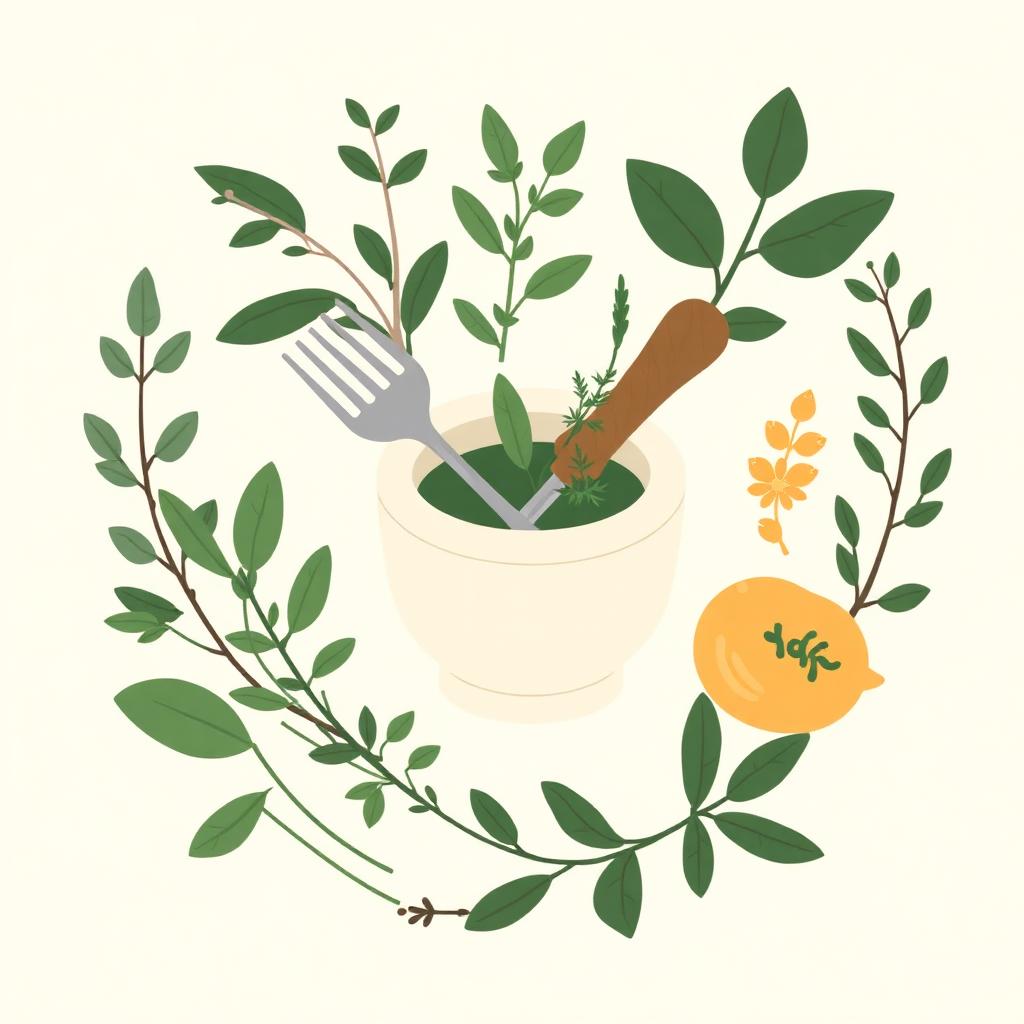 Naturopathic levers pathway illustration